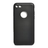 Husa Iphone 7 / Iphone 8 / Iphone SE 2 / Iphone SE 3, grosime 1 mm, material flexibil TPU, ColorFull Matt Ultra negru "SPT-MUT-I