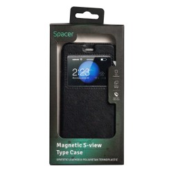 Husa Huawei telefon P10, negru, tip magnetica, tip portofel, "SPT-M-HW.P10"