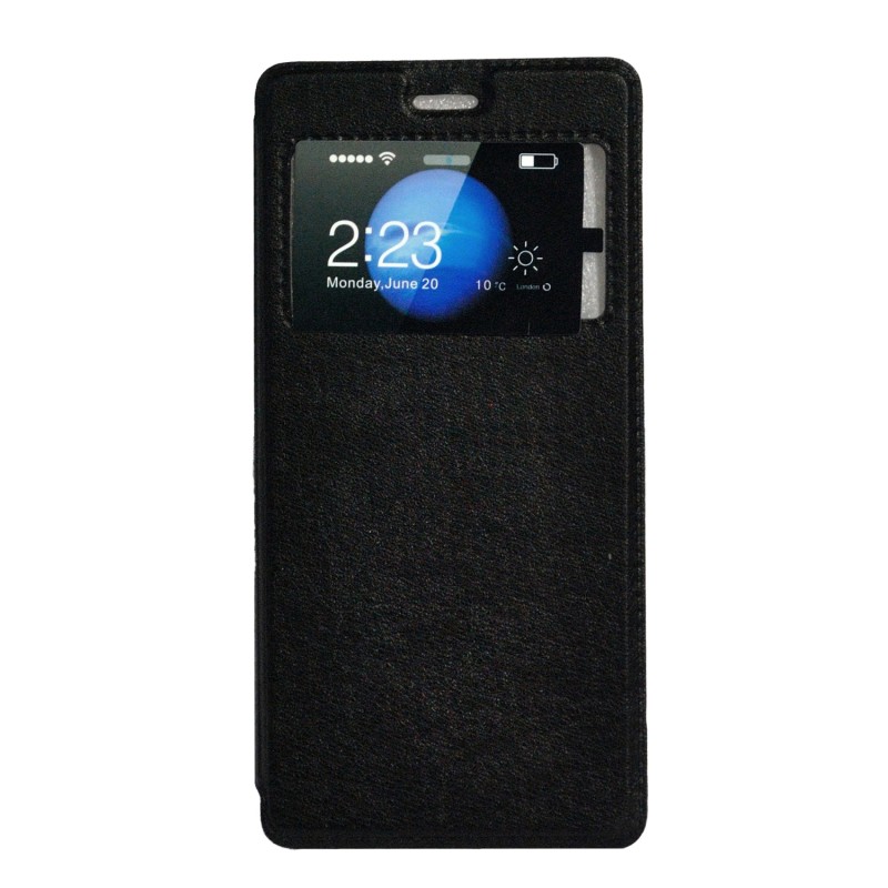 Husa Huawei telefon P9, negru, tip magnetica, tip portofel, "SPT-M-HW.P9"