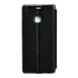 Husa Huawei telefon P9, negru, tip magnetica, tip portofel, "SPT-M-HW.P9"