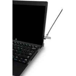 CABLU securitate KENSINGTON pt. notebook slot Wedge, cheie standard, conectare directa,1.5m, cablu otel carbon, permite pivotare