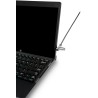 CABLU securitate KENSINGTON pt. notebook slot Wedge, cheie standard, conectare directa,1.5m, cablu otel carbon, permite pivotare