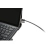 CABLU securitate KENSINGTON pt. notebook slot Wedge, cheie standard, conectare directa,1.5m, cablu otel carbon, permite pivotare