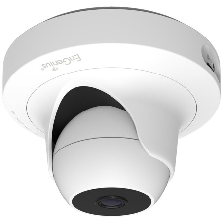CAMERA IP. ENGENIUS, dome, pt. interior, dist. IR 20 m, tip lentila fixa 2.8 mm, 2 Mpx, cu fir, wi-fi, microfon, PoE, carcasa pl