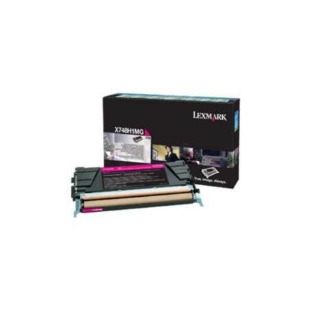 Toner Original Lexmark Magenta, X748H3MG, pentru X746|X748, 1K, (timbru verde 1.2 lei) , "X748H3MG"