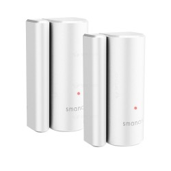 DETECTOR de usa/fereastra wireless SMANOS, 2 bucati, lucreaza impreuna cu unitatea centrala K1 sau K2, "DS-20*2" (timbru verde 0