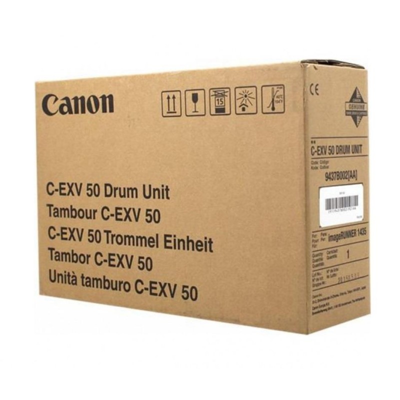 Drum Unit Original Canon Black, EXV50, pentru IR 1435|1435I|1435IF, 35K, (timbru verde 0.8 lei),NOPP, "CF9437B002AA"
