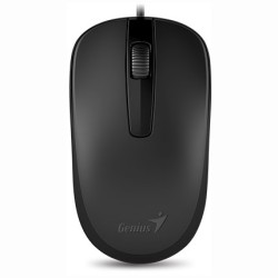MOUSE Genius, "DX-110", PC sau NB, cu fir, USB, optic, 1000 dpi, butoane/scroll 3/1, , negru, "31010116100" (timbru verde 0.18 l