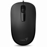 MOUSE Genius, "DX-125", PC sau NB, cu fir, USB, optic, 1000 dpi, butoane/scroll 3/1, , negru, "31010106100" (timbru verde 0.18 l