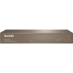 SWITCH TENDA, porturi Gigabit x 8, unmanaged, carcasa metalica, "TEG1008D" (timbru verde 2 lei)