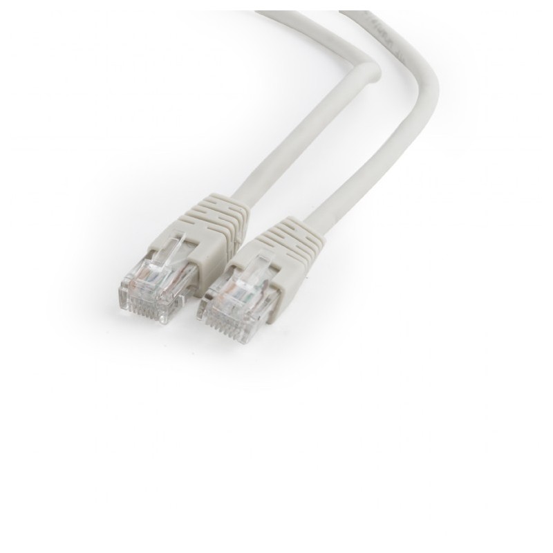 PATCH CORD UTP GEMBIRD Cat6, cupru-aluminiu, 0.25 m, gri, AWG26, "PP6U-0.25M" (timbru verde 0.08 lei)