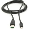 CABLU alimentare si date GEMBIRD, pt. smartphone, USB 2.0 (T) la Micro-USB 2.0 (T) (conector cu dubla fata), 1m, premium, conect