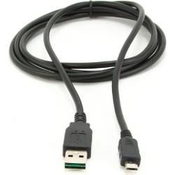 CABLU alimentare si date GEMBIRD, pt. smartphone, USB 2.0 (T) la Micro-USB 2.0 (T) (conector cu dubla fata), 1m, premium, conect