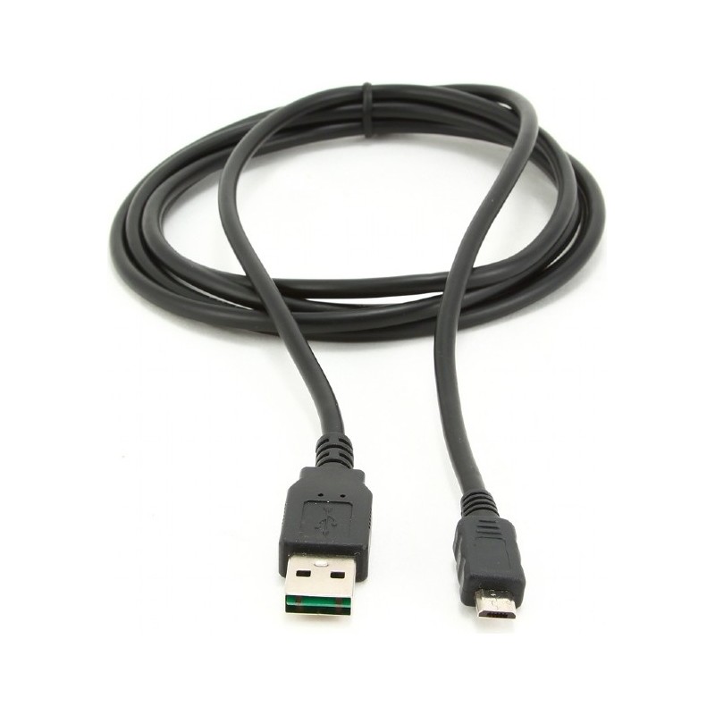 CABLU alimentare si date GEMBIRD, pt. smartphone, USB 2.0 (T) la Micro-USB 2.0 (T) (conector cu dubla fata), 1m, premium, conect