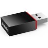 ADAPTOR RETEA TENDA, 300Mbps, 2.4Ghz, conectare USB 2.0, negru "U3" (timbru verde 0.18 lei)