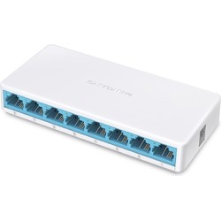 SWITCH MERCUSYS, 10/100 x 8, unmanaged, carcasa plastic, "MS108" (timbru verde 2 lei)