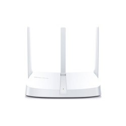 ROUTER MERCUSYS wireless  300Mbps, 4 porturi 10/100Mbps, 3 x antene externe "MW305R" (timbru verde 0.8 lei)