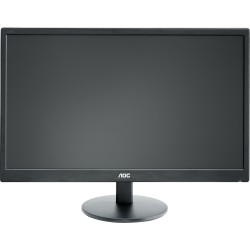 MONITOR AOC 23.6", home, office, TN, Full HD (1920 x 1080), Wide, 250 cd/mp, 1 ms, VGA, DVI, HDMI, "E2470SWH" (timbru verde 7 le