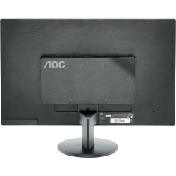 MONITOR AOC 23.6", home, office, TN, Full HD (1920 x 1080), Wide, 250 cd/mp, 1 ms, VGA, DVI, HDMI, "E2470SWH" (timbru verde 7 le