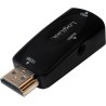 ADAPTOR video LOGILINK, splitter HDMI (T) la VGA (M) + Jack 3.5mm (M), rezolutie maxima Full HD (1920 x 1080) la 30Hz, black, "C