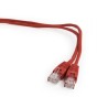 PATCH CORD UTP GEMBIRD Cat5e, cupru-aluminiu, 0.25 m, rosu, AWG26, "PP12-0.25M/R" (timbru verde 0.08 lei)
