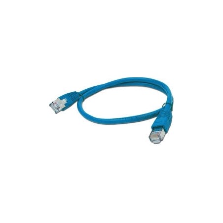 PATCH CORD FTP GEMBIRD Cat5e, cupru-aluminiu, 2 m, albastru, AWG26, ecranat "PP22-2M/B" (timbru verde 0.08 lei)