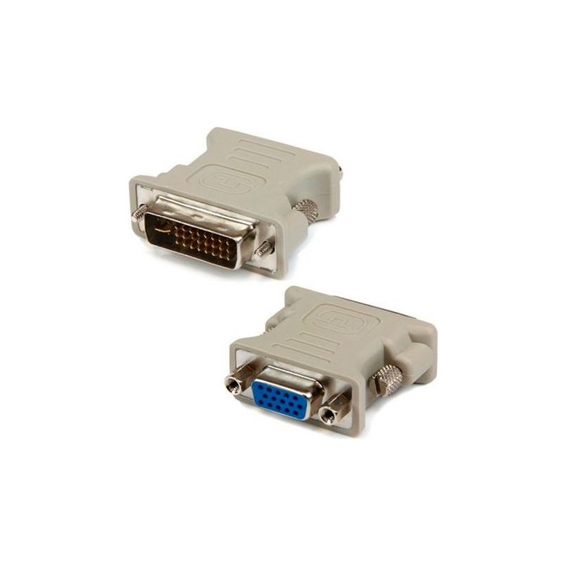 ADAPTOR video GEMBIRD, DVI-I DL (T) la VGA (M), alb, "A-DVI-VGA" (timbru verde 0.08 lei)