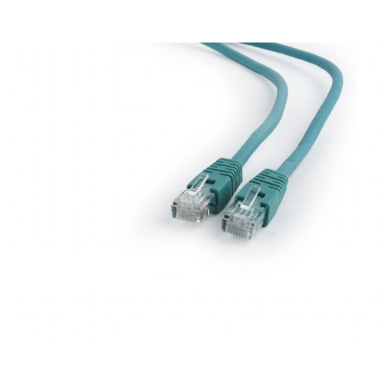 PATCH CORD UTP GEMBIRD Cat6, cupru-aluminiu, 2 m, verde, AWG26, "PP6U-2M/G" (timbru verde 0.08 lei)