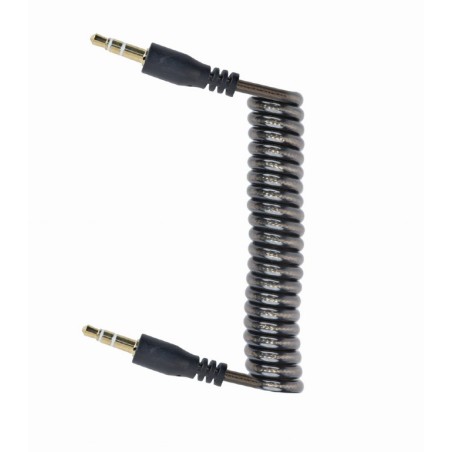 CABLU audio GEMBIRD, Jack 3.5mm (T) la Jack 3.5mm (T), conectori auriti da, 1.8 m, negru, "CCA-405-6" (timbru verde 0.08 lei)