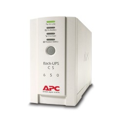 UPS APC "Back-UPS CS",Line Int. cu manag,mini tower,650VA/400W,IECx4,1xRBC17,LED,back-up 11-20 min.,"BK650EI",prelung garantie (