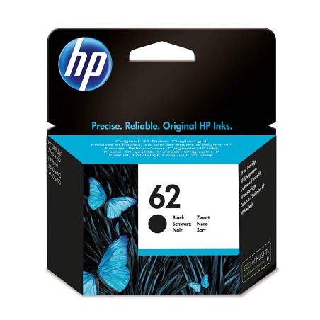 Cartus Cerneala Original HP Black, nr.62, pentru Envy 5640 AIO| OfficeJet 200 Mobile| OfficeJet 250 Mobile AIO, 200, (timbru ver