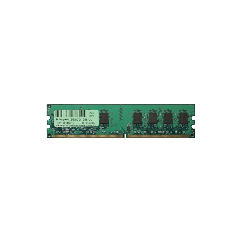 Memorie DDR Zeppelin DDR2 2GB frecventa 800 MHz, 1 modul, "ZE-DDR2-2G800-b"