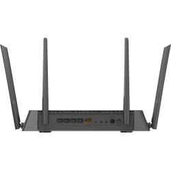 ROUTER D-LINK wireless 1900Mbps, 4 porturi Gigabit, 4 antene externe, Dual Band AC1900 (1300/600Mbps), AC SmartBeam, MU-MIMO, bl