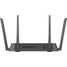 ROUTER D-LINK wireless 1900Mbps, 4 porturi Gigabit, 4 antene externe, Dual Band AC1900 (1300/600Mbps), AC SmartBeam, MU-MIMO, bl
