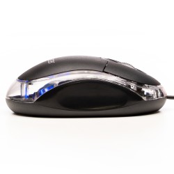 MOUSE  Spacer, PC sau NB, cu fir, USB, optic,  800 dpi, butoane/scroll 3/1, , negru, "SPMO-080" 45503289 (timbru verde 0.18 lei)