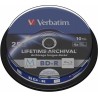 BD-R VERBATIM  25GB, viteza 4x, 10 buc, spindle, printabil, "MDISC Lifetime Archival" "43825"