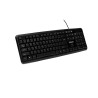 TASTATURA SPACER USB, 104 taste, anti-spill, black, "SPKB-520"   (timbru verde 0.8 lei)