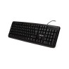 TASTATURA SPACER USB, 104 taste, anti-spill, black, "SPKB-520"   (timbru verde 0.8 lei)