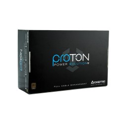 SURSA Chieftec PROTON 1000 W, modulara, certificare 80 Plus Bronze, ventilator 140 mm x 1, PCI-E 6+2 pin x 2, SATA x 6, "BDF-100