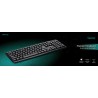 TASTATURA SPACER USB, 104 taste, anti-spill, black, "SPKB-520"   (timbru verde 0.8 lei)