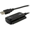 CABLU USB GEMBIRD adaptor, USB 2.0 (T) la IDE (M) ori S-ATA (M), 30cm, adaptor USB la unitati 2.5"/3.5", negru, "AUSI01" (timbru
