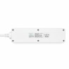 PRELUNGITOR SPACER, Schuko x 3, conectare prin Schuko (T), cablu 1.5 m, 16 A, protectie copii, alb, "PP-3-15" (timbru verde 0.18