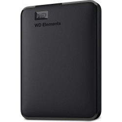 HDD extern WD 1 TB, Elements, 2.5 inch, USB 3.0, negru, "WDBUZG0010BBK-WESN" (timbru verde 0.8 lei)