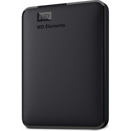HDD extern WD 1 TB, Elements, 2.5 inch, USB 3.0, negru, "WDBUZG0010BBK-WESN" (timbru verde 0.8 lei)