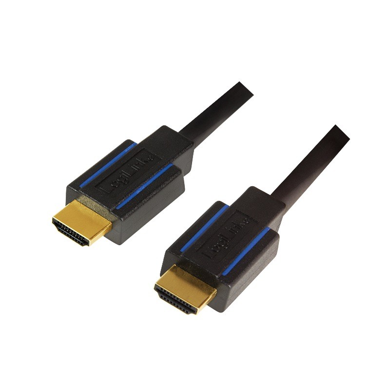 CABLU video LOGILINK, HDMI (T) la HDMI (T), 3m, premium, conectori auriti, rezolutie maxima 4K UHD (3840 x 2160) la 60 Hz, ver. 