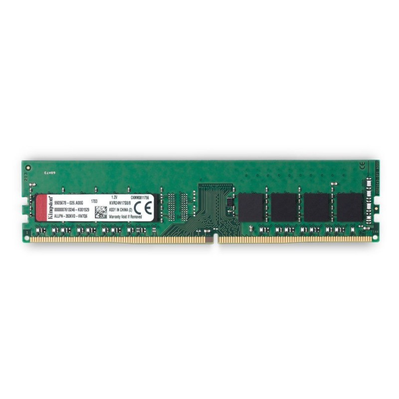 Memorie DDR Kingston DDR4 8 GB, frecventa 2400 MHz, 1 modul, "KVR24N17S8/8"