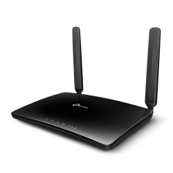 ROUTER TP-LINK wireless. 4G LTE (desktop), 1350Mbps. 3 porturi 10/100Mbps + 1 WAN/LAN, Dual Band "Archer MR400" (timbru verde 0.