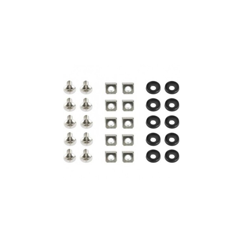 SET montare GEMBIRD pentru rack 19", 50 seturi, contine: 50 x M6 suruburi, 50 x M6 piulite, 50 x M6 saibe "19A-FSET-02"