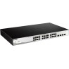 SWITCH PoE D-LINK Smart 24 porturi Gigabit (24 poE) + 4 porturi Combo SFP, IEEE 802.3af/at, carcasa metalica, rackabil,  "DGS-12