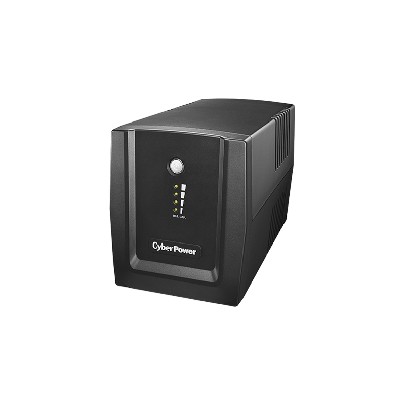 UPS CYBER POWER Line Int. cu management,  LED,  1500VA/ 900W, AVR, 4 x socket Shucko, indicatie status cu LED, 2 x baterie 12 V/